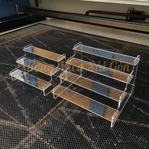 Kệ Mica trưng bày sản phẩm, lắp ghép - Nhiều Size